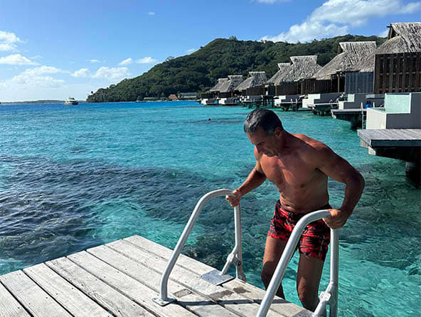 golden days in bora bora from lax